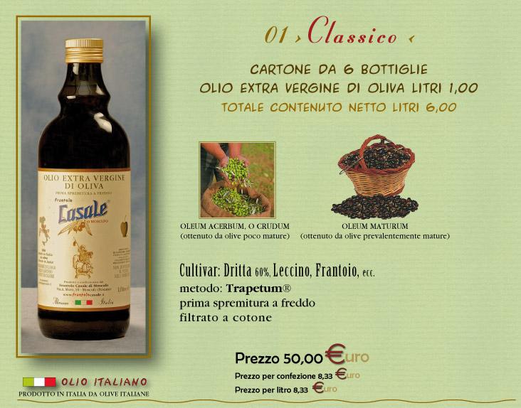 Olio EVO Classico